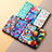 Leather Case Stands Fashionable Pattern Flip Cover Holder S02D for Xiaomi Mi 11X 5G