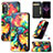 Leather Case Stands Fashionable Pattern Flip Cover Holder S02D for Xiaomi Redmi K40 Gaming 5G