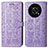 Leather Case Stands Fashionable Pattern Flip Cover Holder S03D for Huawei Enjoy 50 Pro