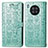 Leather Case Stands Fashionable Pattern Flip Cover Holder S03D for Huawei Honor 50 Lite