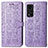 Leather Case Stands Fashionable Pattern Flip Cover Holder S03D for Huawei Honor V40 5G