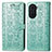 Leather Case Stands Fashionable Pattern Flip Cover Holder S03D for Huawei Nova 10