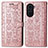 Leather Case Stands Fashionable Pattern Flip Cover Holder S03D for Huawei Nova 10 Pro