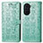 Leather Case Stands Fashionable Pattern Flip Cover Holder S03D for Huawei Nova 10 Pro