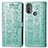 Leather Case Stands Fashionable Pattern Flip Cover Holder S03D for Motorola Moto E20