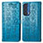Leather Case Stands Fashionable Pattern Flip Cover Holder S03D for Motorola Moto Edge (2021) 5G