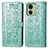 Leather Case Stands Fashionable Pattern Flip Cover Holder S03D for Motorola Moto Edge 40 5G