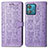 Leather Case Stands Fashionable Pattern Flip Cover Holder S03D for Motorola Moto Edge 40 Neo 5G