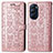 Leather Case Stands Fashionable Pattern Flip Cover Holder S03D for Motorola Moto Edge Plus (2022) 5G