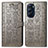 Leather Case Stands Fashionable Pattern Flip Cover Holder S03D for Motorola Moto Edge Plus (2022) 5G