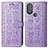 Leather Case Stands Fashionable Pattern Flip Cover Holder S03D for Motorola Moto G Play Gen 2