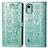 Leather Case Stands Fashionable Pattern Flip Cover Holder S03D for Nokia C12