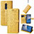 Leather Case Stands Fashionable Pattern Flip Cover Holder S03D for Nokia C3