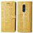 Leather Case Stands Fashionable Pattern Flip Cover Holder S03D for Nokia C3