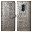 Leather Case Stands Fashionable Pattern Flip Cover Holder S03D for Nokia C3