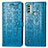 Leather Case Stands Fashionable Pattern Flip Cover Holder S03D for Nokia C31