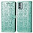 Leather Case Stands Fashionable Pattern Flip Cover Holder S03D for Nokia G22