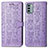 Leather Case Stands Fashionable Pattern Flip Cover Holder S03D for Nokia G22