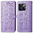 Leather Case Stands Fashionable Pattern Flip Cover Holder S03D for OnePlus 10T 5G