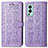 Leather Case Stands Fashionable Pattern Flip Cover Holder S03D for OnePlus Nord 2 5G