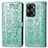 Leather Case Stands Fashionable Pattern Flip Cover Holder S03D for OnePlus Nord 2T 5G