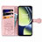 Leather Case Stands Fashionable Pattern Flip Cover Holder S03D for OnePlus Nord N30 5G