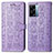 Leather Case Stands Fashionable Pattern Flip Cover Holder S03D for OnePlus Nord N300 5G