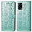 Leather Case Stands Fashionable Pattern Flip Cover Holder S03D for Oppo F19