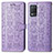 Leather Case Stands Fashionable Pattern Flip Cover Holder S03D for Realme 8 5G