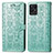 Leather Case Stands Fashionable Pattern Flip Cover Holder S03D for Realme 8i