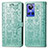 Leather Case Stands Fashionable Pattern Flip Cover Holder S03D for Realme GT Neo3 5G