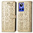 Leather Case Stands Fashionable Pattern Flip Cover Holder S03D for Realme GT Neo3 5G