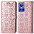 Leather Case Stands Fashionable Pattern Flip Cover Holder S03D for Realme GT Neo3 5G