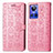 Leather Case Stands Fashionable Pattern Flip Cover Holder S03D for Realme GT Neo3 5G