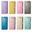 Leather Case Stands Fashionable Pattern Flip Cover Holder S03D for Samsung Galaxy A04s