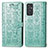 Leather Case Stands Fashionable Pattern Flip Cover Holder S03D for Samsung Galaxy A05s