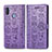 Leather Case Stands Fashionable Pattern Flip Cover Holder S03D for Samsung Galaxy A11