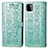 Leather Case Stands Fashionable Pattern Flip Cover Holder S03D for Samsung Galaxy A22s 5G