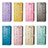 Leather Case Stands Fashionable Pattern Flip Cover Holder S03D for Samsung Galaxy A53 5G