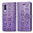 Leather Case Stands Fashionable Pattern Flip Cover Holder S03D for Samsung Galaxy A70