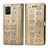 Leather Case Stands Fashionable Pattern Flip Cover Holder S03D for Samsung Galaxy A71 4G A715