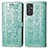 Leather Case Stands Fashionable Pattern Flip Cover Holder S03D for Samsung Galaxy A82 5G