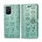 Leather Case Stands Fashionable Pattern Flip Cover Holder S03D for Samsung Galaxy A91