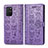 Leather Case Stands Fashionable Pattern Flip Cover Holder S03D for Samsung Galaxy A91