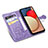 Leather Case Stands Fashionable Pattern Flip Cover Holder S03D for Samsung Galaxy F02S SM-E025F