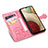 Leather Case Stands Fashionable Pattern Flip Cover Holder S03D for Samsung Galaxy F12