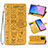 Leather Case Stands Fashionable Pattern Flip Cover Holder S03D for Samsung Galaxy M80S