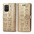 Leather Case Stands Fashionable Pattern Flip Cover Holder S03D for Samsung Galaxy M80S