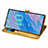 Leather Case Stands Fashionable Pattern Flip Cover Holder S03D for Samsung Galaxy Note 10 5G