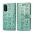 Leather Case Stands Fashionable Pattern Flip Cover Holder S03D for Samsung Galaxy S20 5G